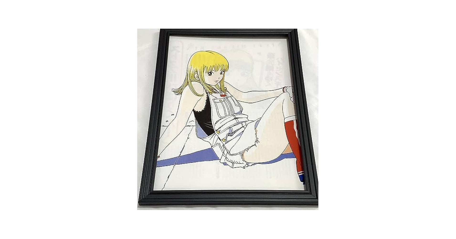 ストップひばりくん　ポスター Amazon.co.jp: 額装 白or黒or茶 江口寿史 ストップひばりくん